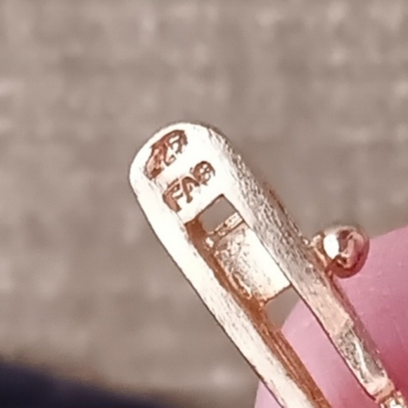 FAS 925 Gold Multi Colored Rhinestone Link Bracelet - Picture 7 of 7